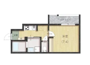 Comfort三吉南【2階】の間取り