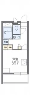 レオパレスボクスターK【3階】の間取り