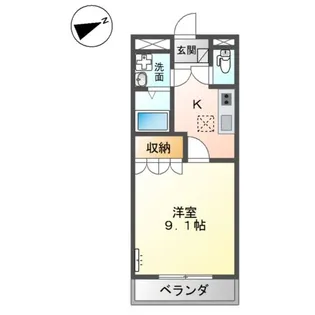 クオリティー・レジデンス【1階】の間取り