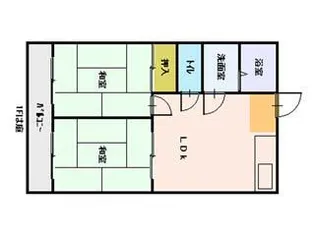 メゾンニシヤ【2階】の間取り