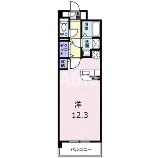 ヴィドゥ カンパーニュ【2階】の間取り
