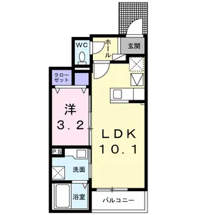 トイロ真時【1階】の間取り
