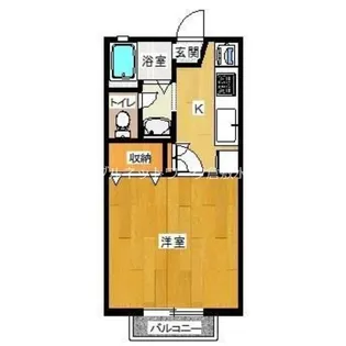 ジュネスNANBA【2階】の間取り