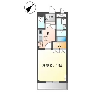 アマーレゆかり【1階】の間取り