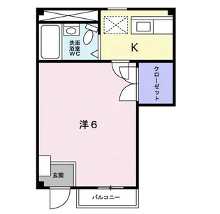 アーバンヒルズ河田【1階】の間取り