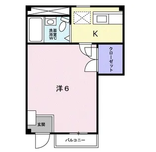 アーバンヒルズ河田【1階】の間取り