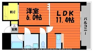 Aty(アティ)【403号室】の間取り