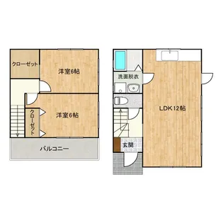 広島県福山市春日町浦上【一戸建】の間取り