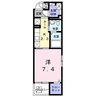 エテルノ・ミサオ【3階】の間取り