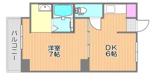 ヴィラナリー児島2号棟【1階】の間取り