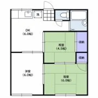 メゾンセントラル【103号室】の間取り