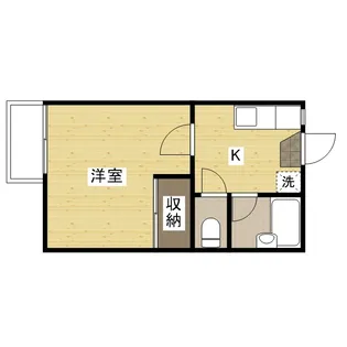 はねおキッタカA【10号室】の間取り