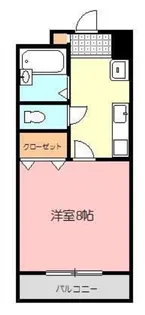 コートルネッサンス福岡【2階】の間取り