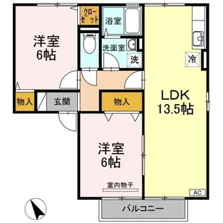 パミドール・ルーチェ C棟【2階】の間取り