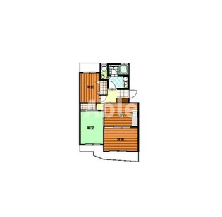 エルバ上福岡【2階】の間取り