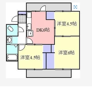 ヴィラナリー元山Ⅰ【1階】の間取り