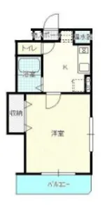 グランドジョラス【207号室】の間取り