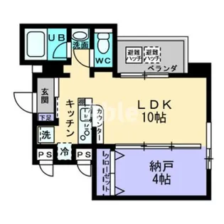 コリドール中央【903号室】の間取り