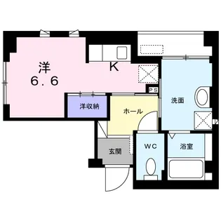 koti壱番館【303号室】の間取り