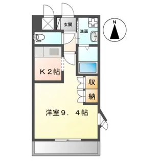 ピアリー【2階】の間取り