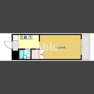 花の宮マンション【404号室】の間取り