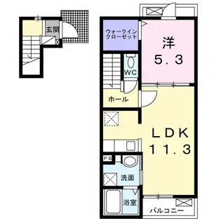 OURCITY丸亀Ⅲ【2階】の間取り