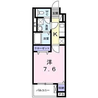 グランソレイユ【1階】の間取り