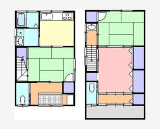 香川県高松市香川町川東上【一戸建】の間取り