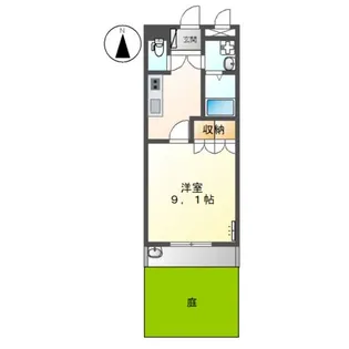 エルビス今里Ⅱ【1階】の間取り