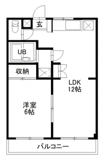 ブルーハイツ【103号室】の間取り