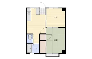 ハーモニースクエア【203号室】の間取り