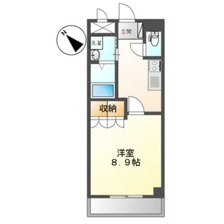 ブエナビスタ【1階】の間取り