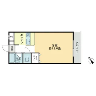 ビブラン宇多津【2階】の間取り