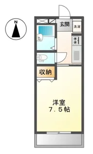 ファインヴィーブル弐番館【1階】の間取り