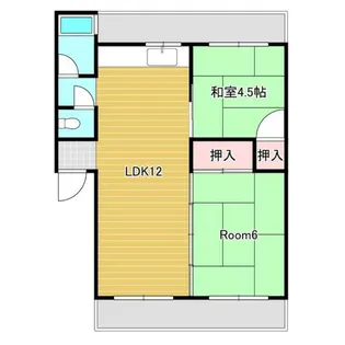 バウハウス【302号室】の間取り