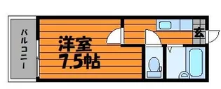 シェモア【207号室】の間取り