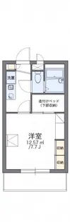 レオパレス川添Ⅱ【102号室】の間取り