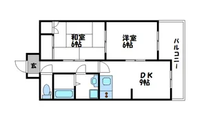 エーデルハイムK【105号室】の間取り