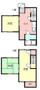 香川県高松市香川町川東上【一戸建】の間取り