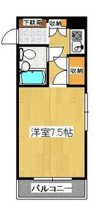 アルファ藤塚町【6階】の間取り