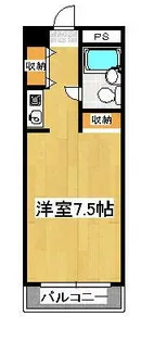 アルファ二番町【302号室】の間取り