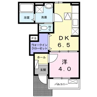 セレーノ【1階】の間取り