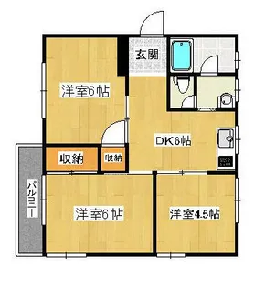 昭和ビル【5階】の間取り