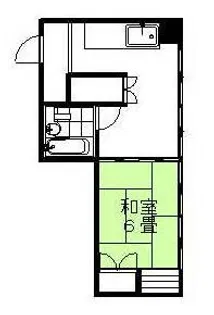 平野屋ビル【4階】の間取り
