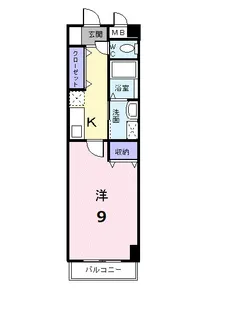 プリート・カーサ【4階】の間取り