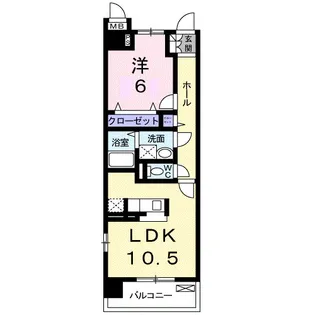 グラマシィー【4階】の間取り