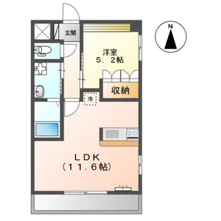 フェリーチェ【2階】の間取り