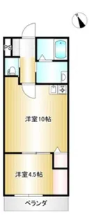 Durer【205号室】の間取り