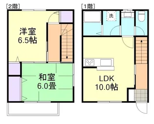 サンポートN【A号号室】の間取り