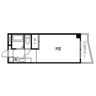 1Rの間取り画像